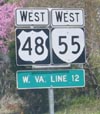 US 48/VA 55 West