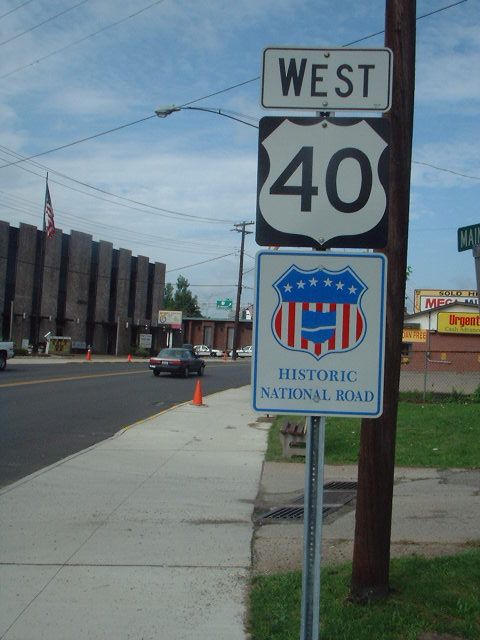 The National Road in Ohio: West Virginia to Fairview